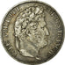 Coin, France, Louis-Philippe, 5 Francs, 1836, Rouen, VF(30-35), Silver