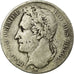 Moneta, Belgio, Leopold I, 5 Francs, 5 Frank, 1848, MB, Argento, KM:3.2