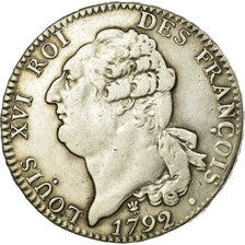 Münze, Frankreich, Louis XVI, Écu de 6 livres françois, ECU, 6 Livres, 1792