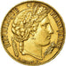 Moneta, Francja, Cérès, 20 Francs, 1850, Paris, AU(50-53), Złoto, KM:762