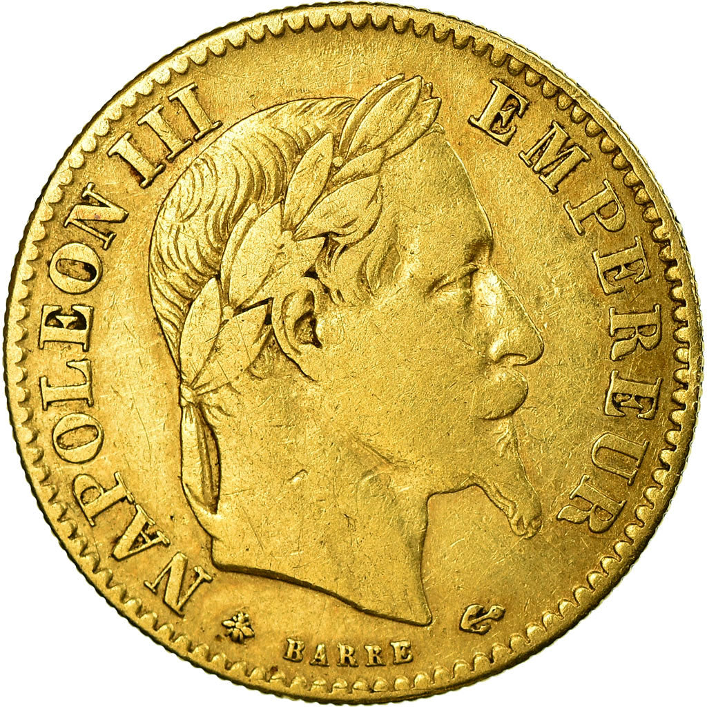 Monnaie, France, Napoleon III, Napoléon III, 10 Francs, 1862, Paris, TB+, Or