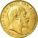 Moneda, Gran Bretaña, Edward VII, Sovereign, 1907, London, MBC+, Oro, KM:805