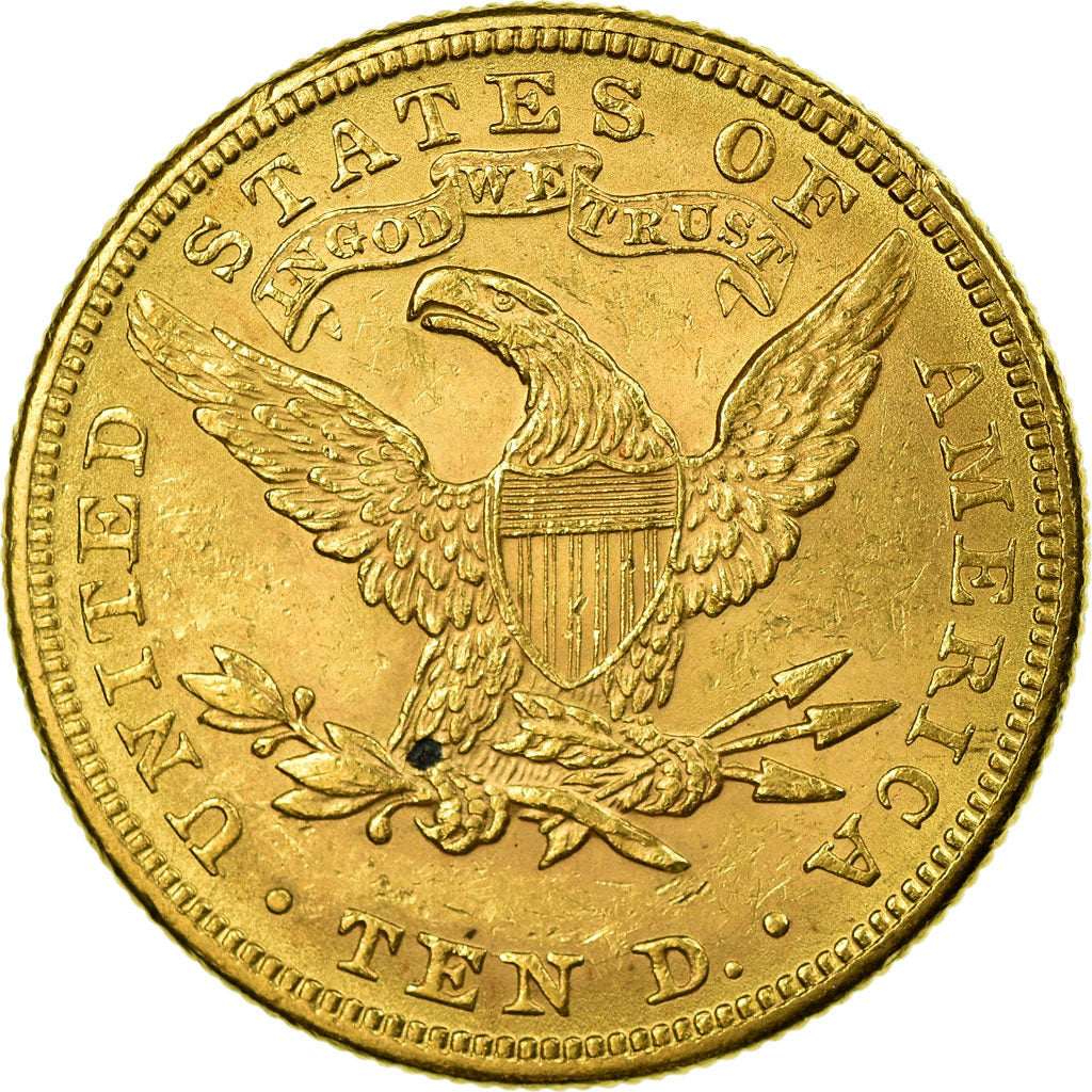 Monnaie, États-Unis, Coronet Head, $10, Eagle, 1897, Philadelphie, TTB+