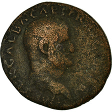 Coin, Galba, As, 68 AD, Rome, VF(20-25), Copper, RIC:372