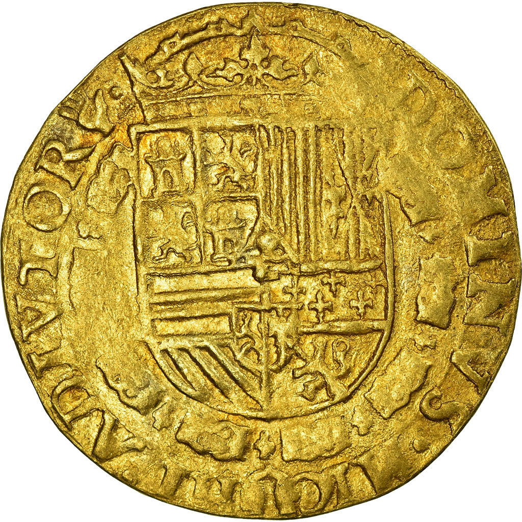 Münze, Spanische Niederlande, Philip II, Real, 1557-1560, Antwerpen, SS, Gold