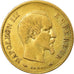 Moneda, Francia, Napoleon III, 10 Francs, 1858, Paris, MBC, Oro, KM 784.3
