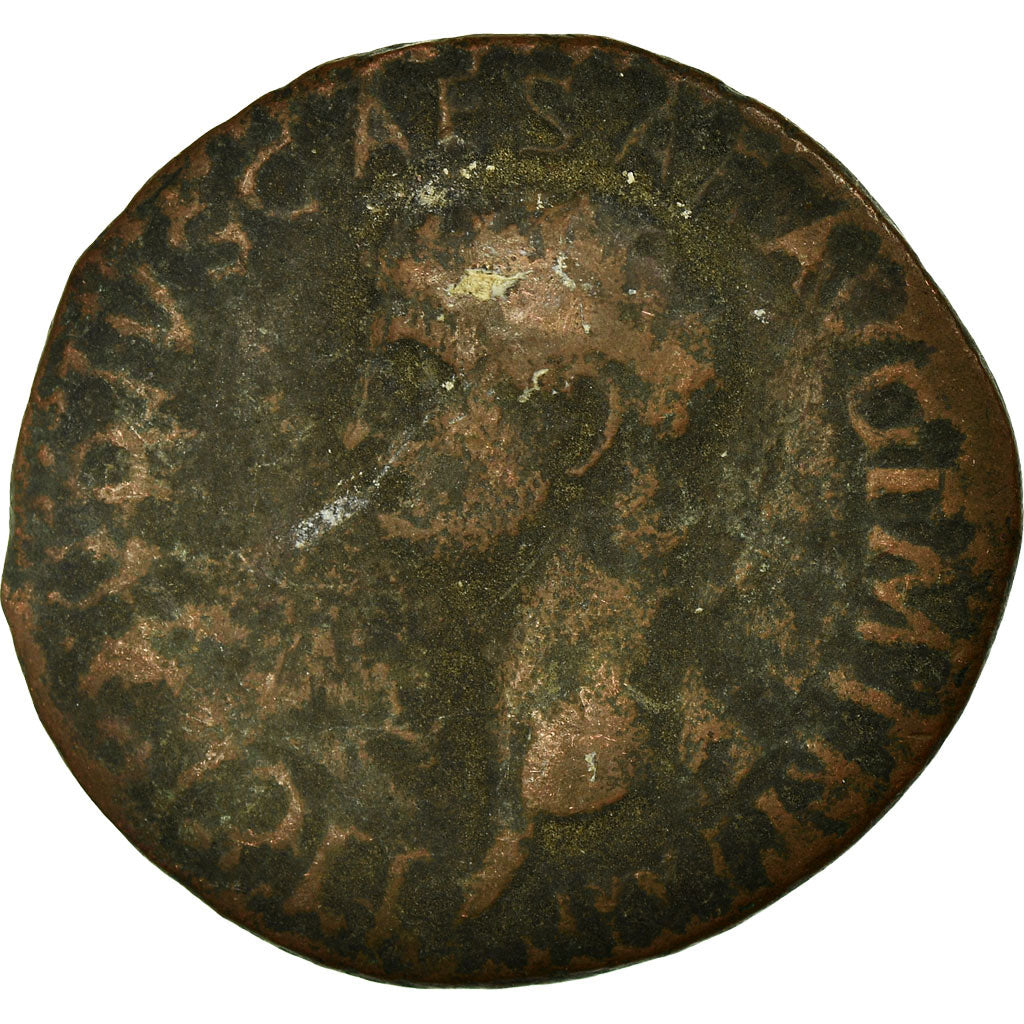 Coin, Claudius, As, 41-54, Rome, VF(20-25), Copper, RIC:100