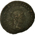 Moneta, Constantine II, Follis, 317, Trier, AU(50-53), Miedź, RIC:173