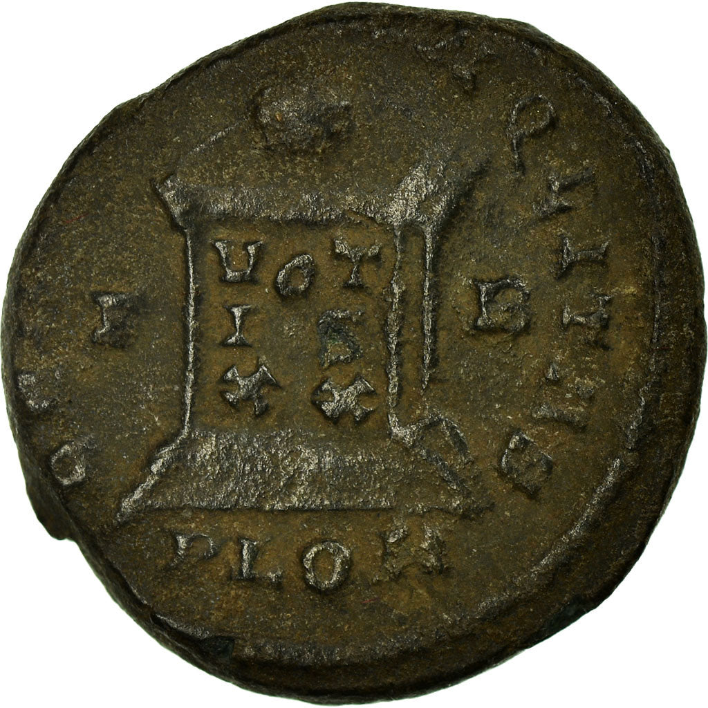 Moeda, Constantine II, Nummus, 321, London, EF(40-45), Cobre, RIC:216