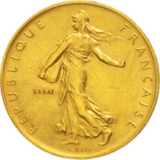 France, Franc, 1959, Essai, Paris, Gold, Gadoury:104.18