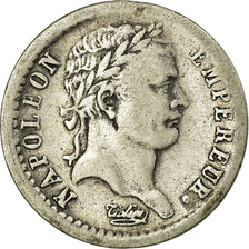 Coin, France, Napoléon I, 1/2 Franc, 1808, Lyon, VF(20-25), Silver, KM:680.4