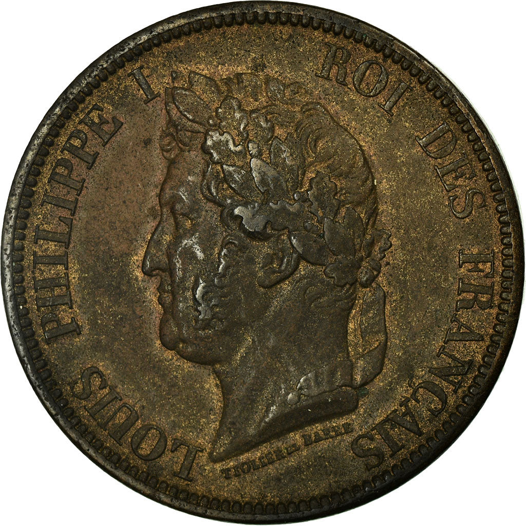 Coin, FRENCH COLONIES, Louis - Philippe, 10 Centimes, 1839, Paris, EF(40-45)