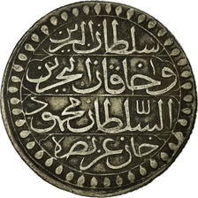 Coin, Algeria, ALGIERS, Mahmud II, 2 Budju, Zudj Budju, 1821 (AH 1237), Jaza'ir