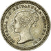 Münze, Großbritannien, Victoria, 1-1/2 Pence, 1843, SS+, Silber, KM:728