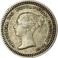 Coin, Great Britain, Victoria, 1-1/2 Pence, 1842, EF(40-45), Silver, KM:728