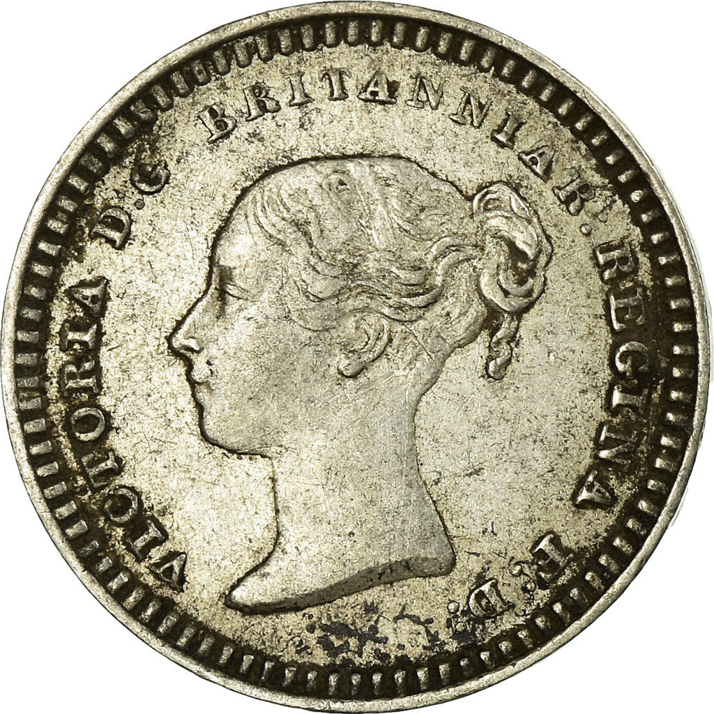 Coin, Great Britain, Victoria, 1-1/2 Pence, 1840, EF(40-45), Silver, KM:728
