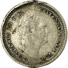 Coin, Great Britain, William IV, 1-1/2 Pence, 1836, VF(30-35), Silver, KM:719
