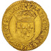 France, Louis XIII, Ecu d'or, 1615, Rouen, Gold, Gadoury:55
