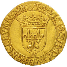 France, François I, Ecu d'or, 1541, Lyons, Gold, Duplessy:889