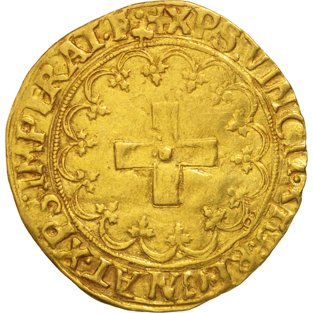 France, François I, Ecu d'or, 1541, Lyons, Gold, Duplessy:889