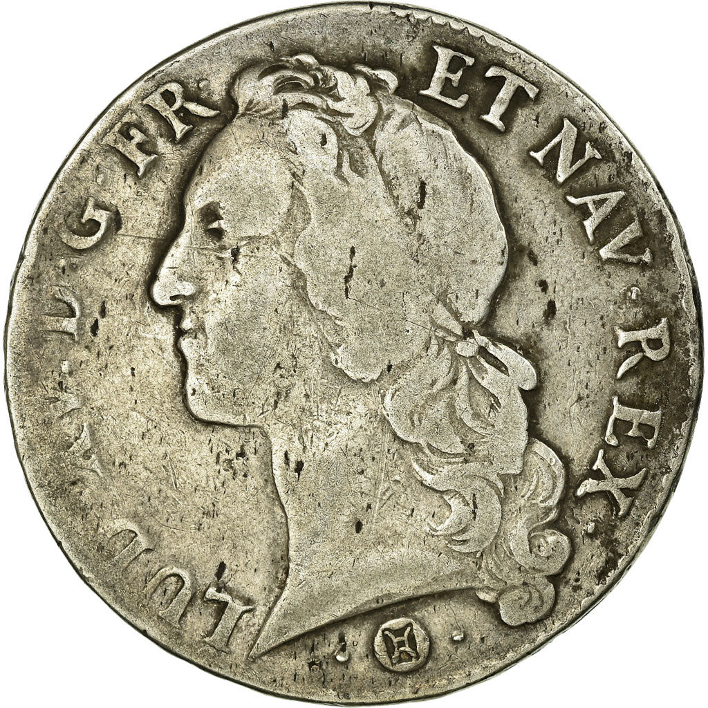 Coin, France, Louis XV, Écu au bandeau, Ecu, 1742, Bordeaux, VF(20-25), Silver