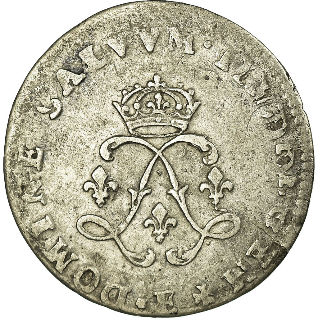 Münze, Frankreich, Louis XIV, 4 Sols aux 2 L, 4 Sols 2 Deniers, 1692, Tours