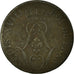 Coin, FRENCH GUIANA, 10 Centimes, 1818, Paris, VF(20-25), Billon, KM:A1
