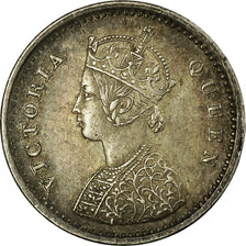 Moneta, INDIA - BRITANNICA, Victoria, 2 Annas, 1874, Bombay, SPL-, Argento