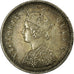 Moneta, INDIA - BRITANNICA, Victoria, 2 Annas, 1874, Bombay, SPL-, Argento