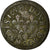 Coin, France, Louis XIII, Double Tournois, 1643, La Rochelle, VF(20-25), Copper