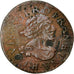 Moneta, Francja, Louis XIII, Double tournois, buste laurée et drapé, Double
