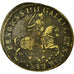 Francia, Jeton, Henri IV, Duo Protegit Unus, 1599, MBC, Latón, Feuardent:11877