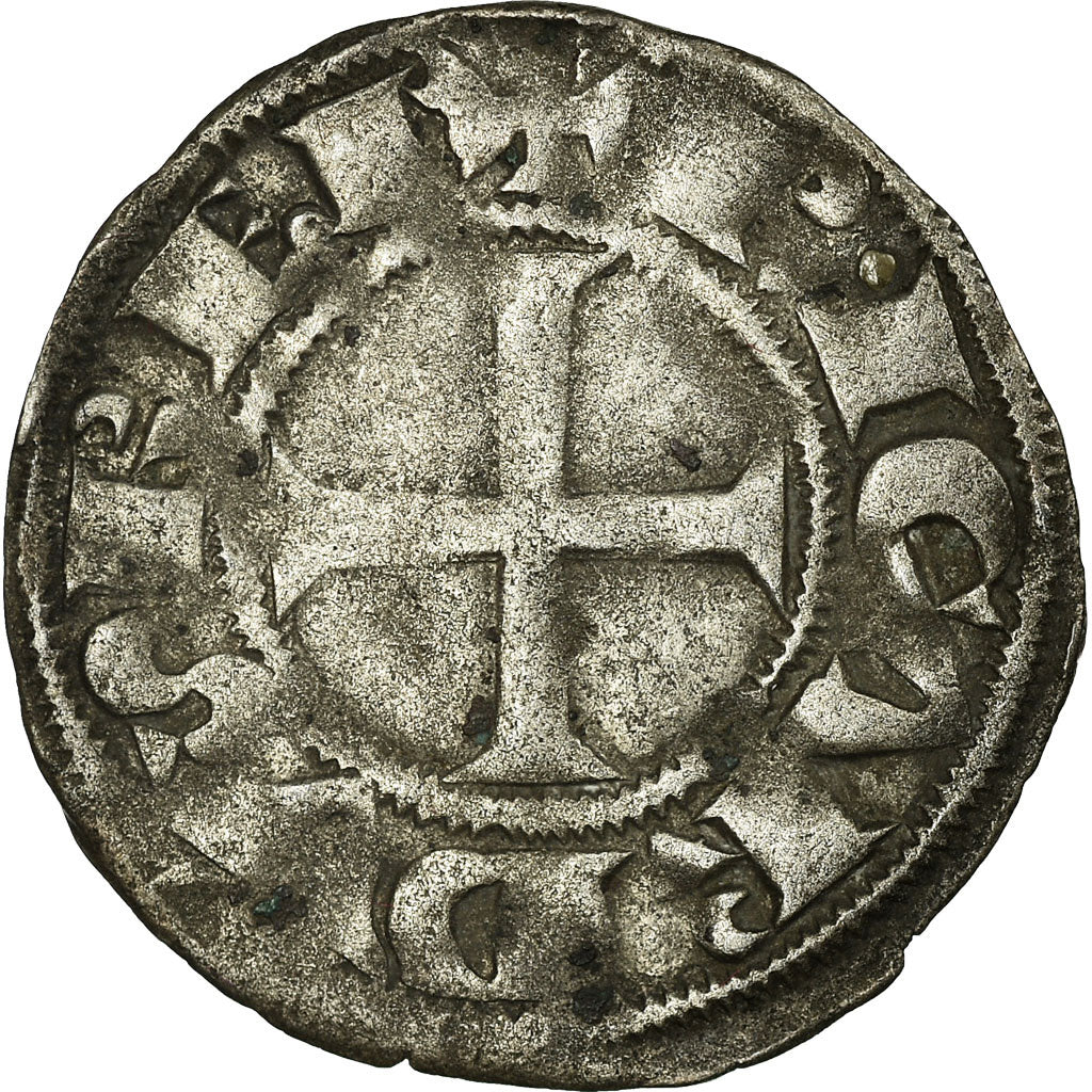 Coin, France, Poitou, Richard Cœur de Lion, Denier, EF(40-45), Silver