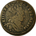 Coin, France, Louis XIV, Liard de France au buste juvénile, 1656, Rouen