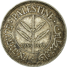 Moneta, Palestina, 50 Mils, 1935, BB, Argento, KM:6