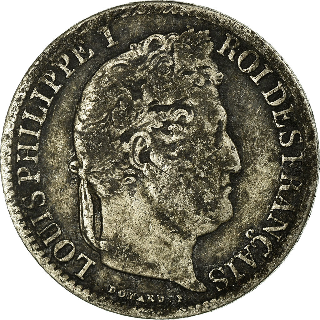 Münze, Frankreich, Louis-Philippe, 1/2 Franc, 1841, Paris, S, Silber, KM:741.1