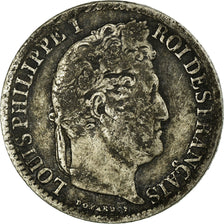 Münze, Frankreich, Louis-Philippe, 1/2 Franc, 1841, Paris, S, Silber, KM:741.1