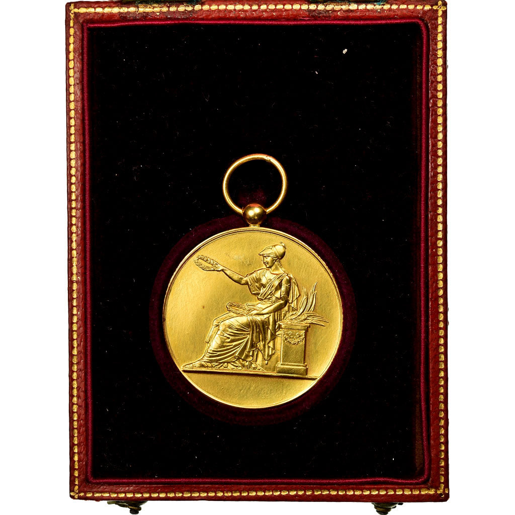 Frankreich, Medaille, Association des Anciens Elèves, Lille, 1898, VZ+, Gold