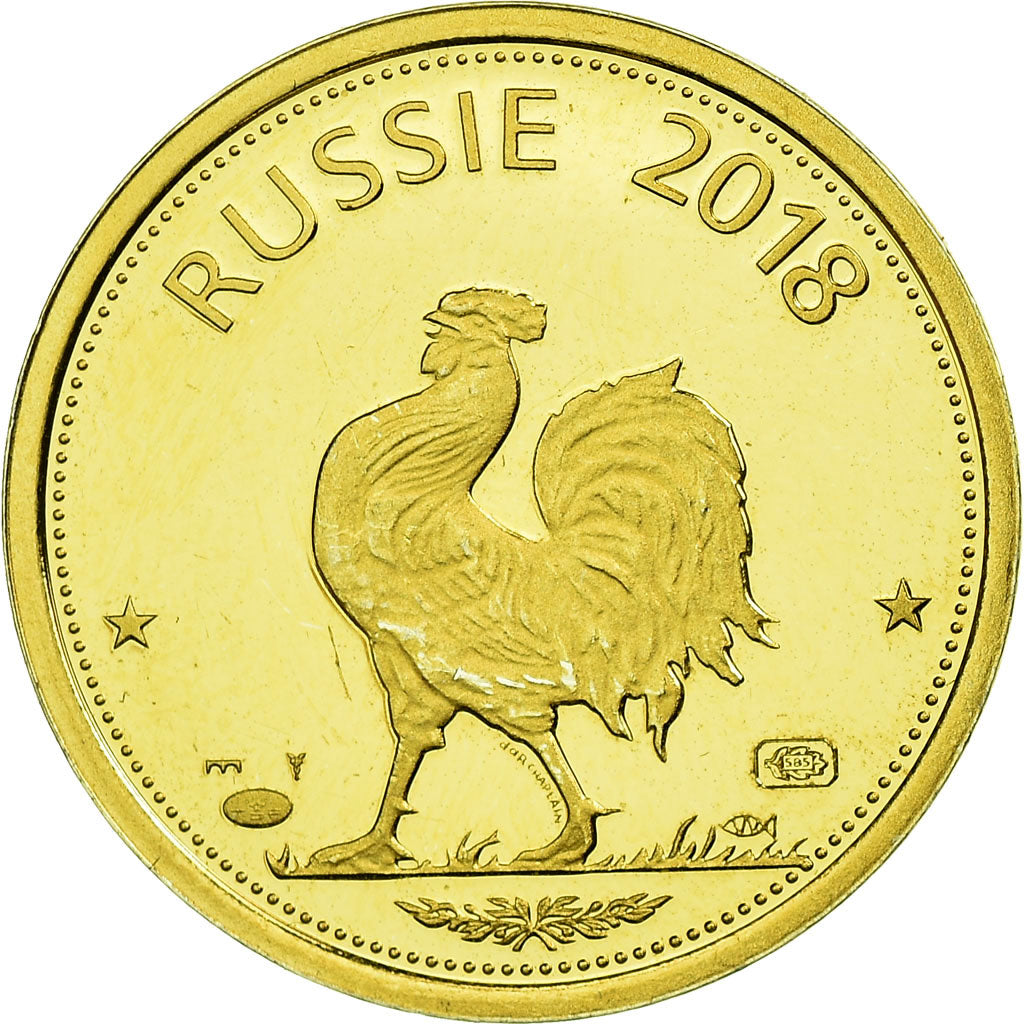 Francia, medalla, Fifa, Français Champions du Monde en Russie, 2018, SC, Oro