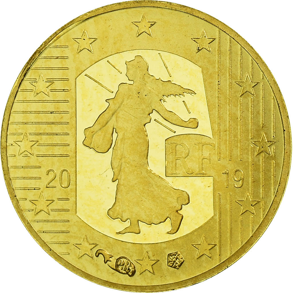 France, Monnaie de Paris, 5 Euro, Semeuse - Le Franc Germinal, 2019, MS(65-70)