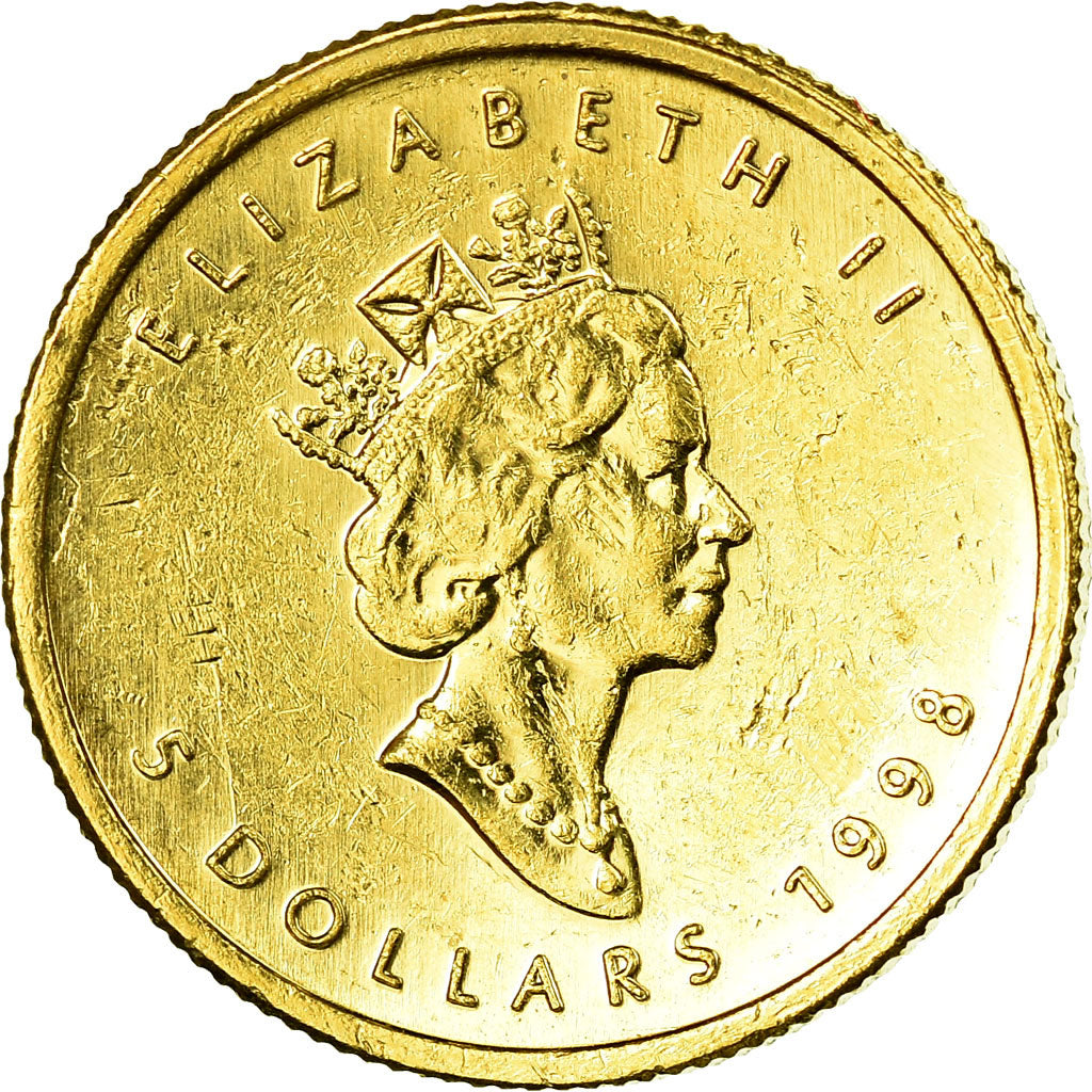 Coin, Canada, Elizabeth II, 5 Dollars, 1998, Royal Canadian Mint, Ottawa