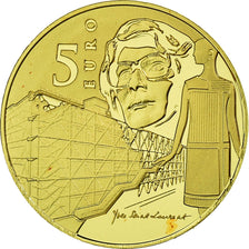 Frankrijk, Parijse munten, 5 Euro, Yves Saint Laurent, 2016, FDC, Goud