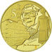 Frankrijk, Parijse munten, 5 Euro, Yves Saint Laurent, 2016, FDC, Goud