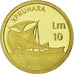 Coin, Malta, 10 Liri, 2002, British Royal Mint, MS(65-70), Gold, KM:119