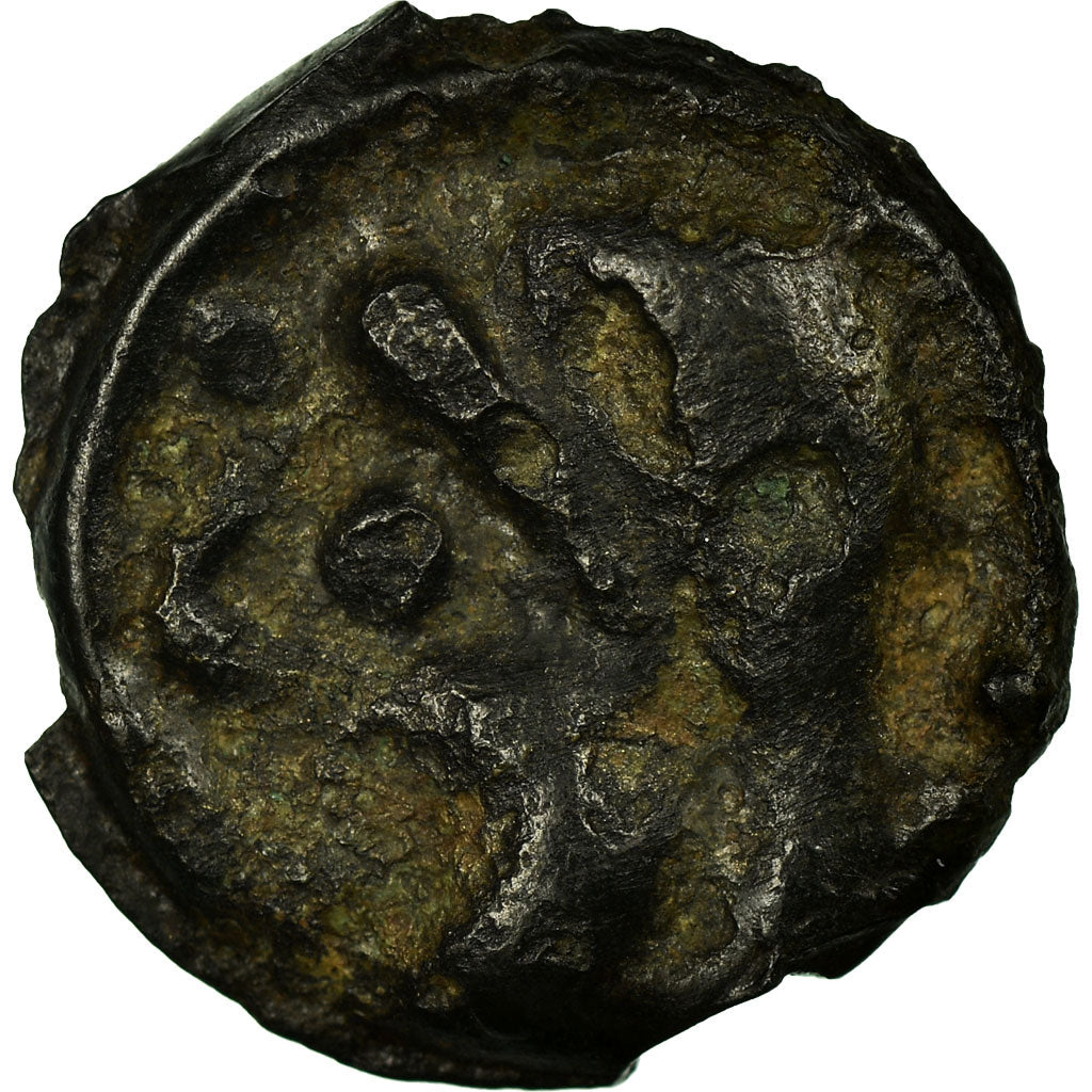 Coin, Senones, Potin, EF(40-45), Potin, Delestrée:2646