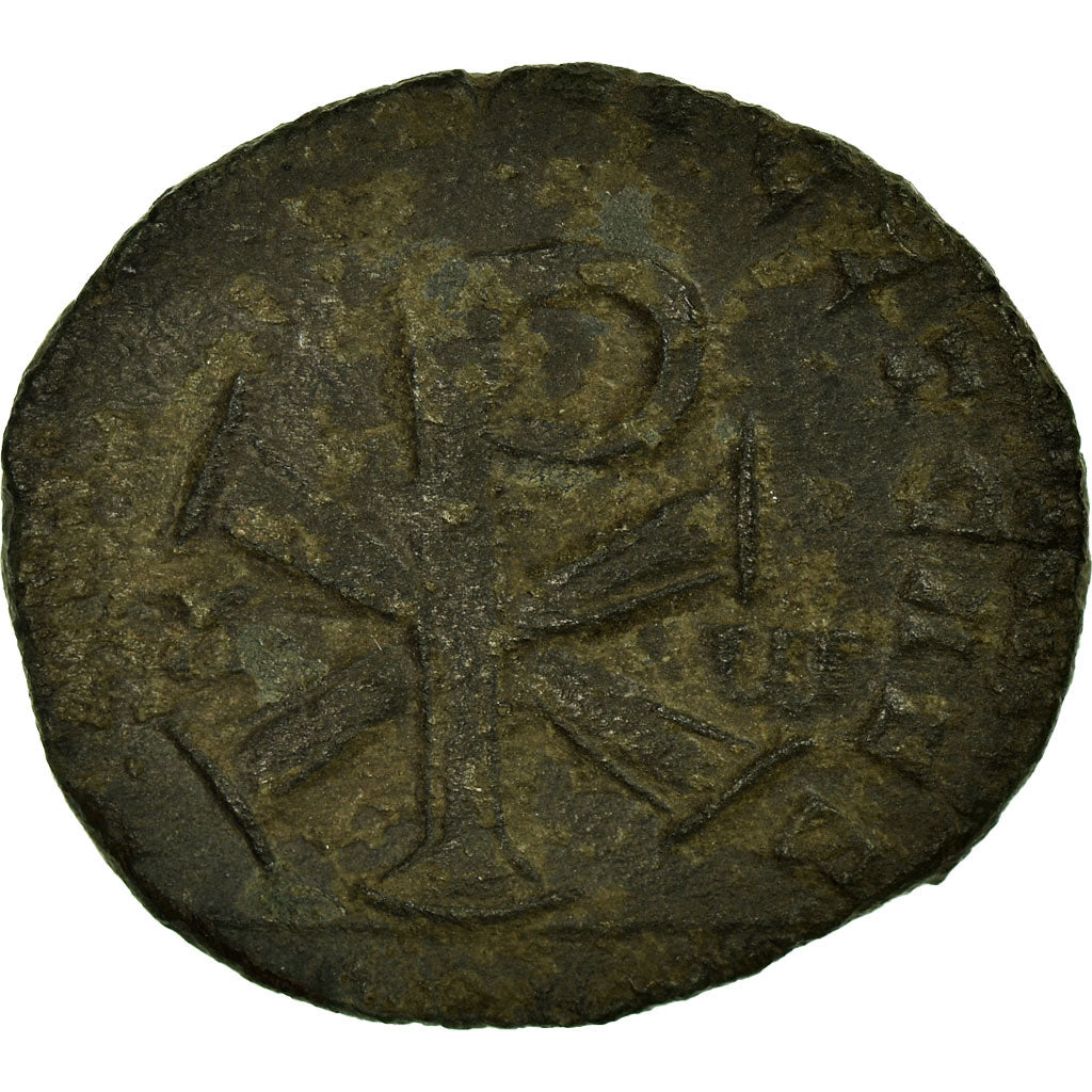 Moneta, Magnentius, Double Maiorina, 353, Trier, VF(30-35), Miedź, RIC:320