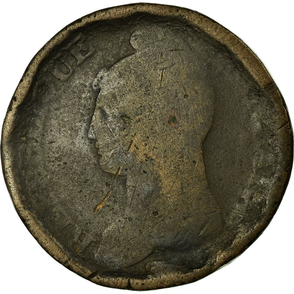 Monnaie, France, Dupré, Decime, AN 5, Paris, B, Bronze, Gadoury:186, KM:637.1