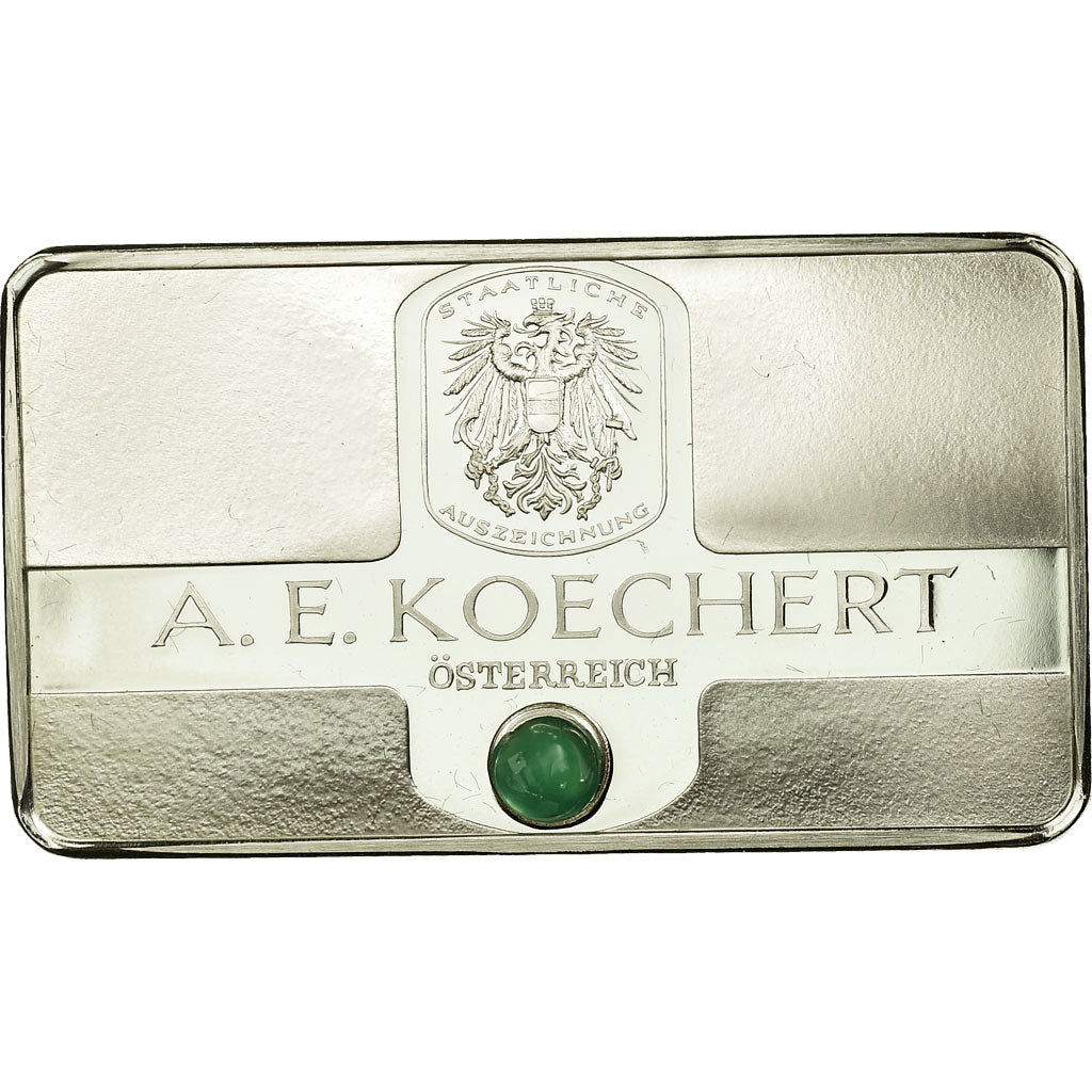 Oostenrijk, Medaille, Lingotin, A.E Koechert, Quartz, Vienne, FDC, Zilver