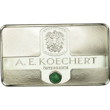 Oostenrijk, Medaille, Lingotin, A.E Koechert, Quartz, Vienne, FDC, Zilver