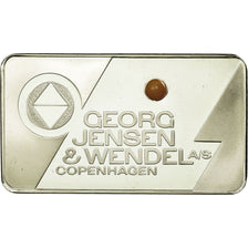 Denmark, Medal, Lingotin, Georg Jensen & Wendel, Ambre, Copenhagen, MS(65-70)
